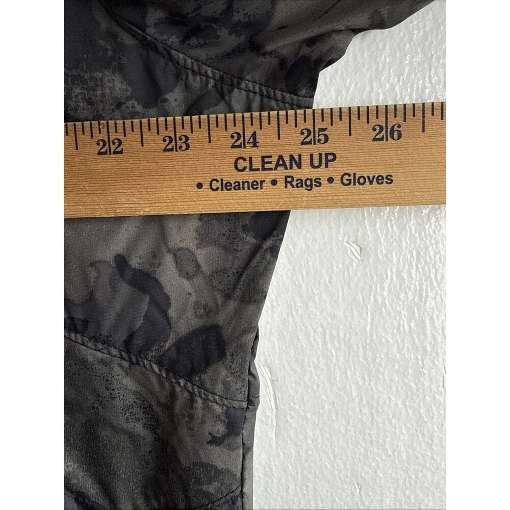 Columbia Rain Jacket Camo Hooded Lightweight Water Resistant Mens Large Packable